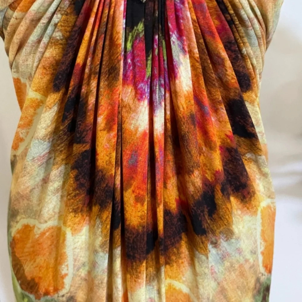 Sky Brand Bohemian Strapless Maxi Dress Resort Wear Small - Picture 6 of 9